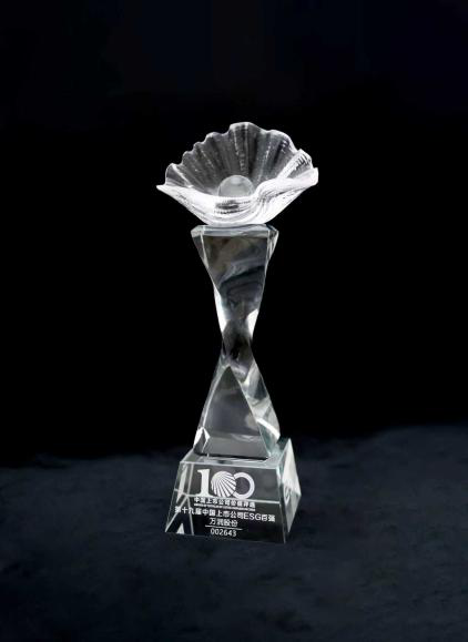 万润股份荣获“中国上市公司ESG百强”奖项